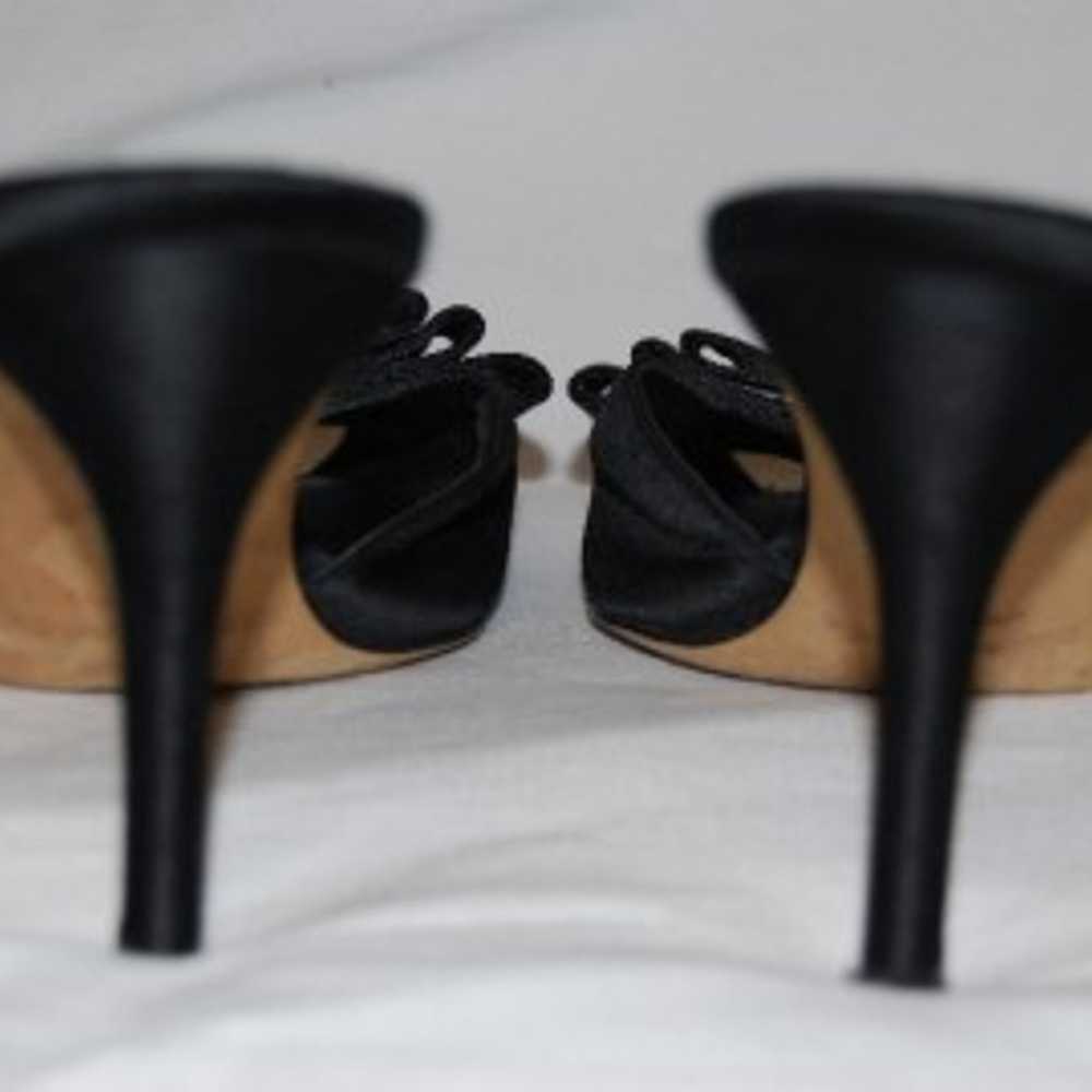 Kate Spade New York Black Satin Bow Retro Pumps K… - image 5