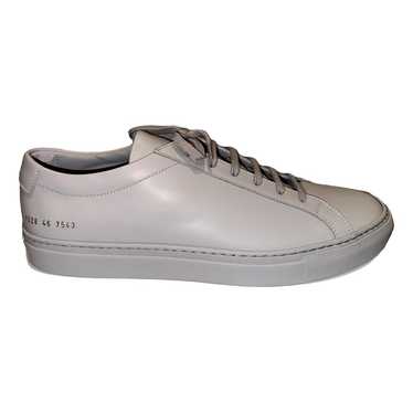 Common Projects Leather low trainers