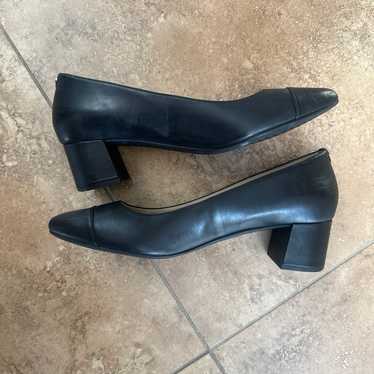 Cole Haan block heel pumps