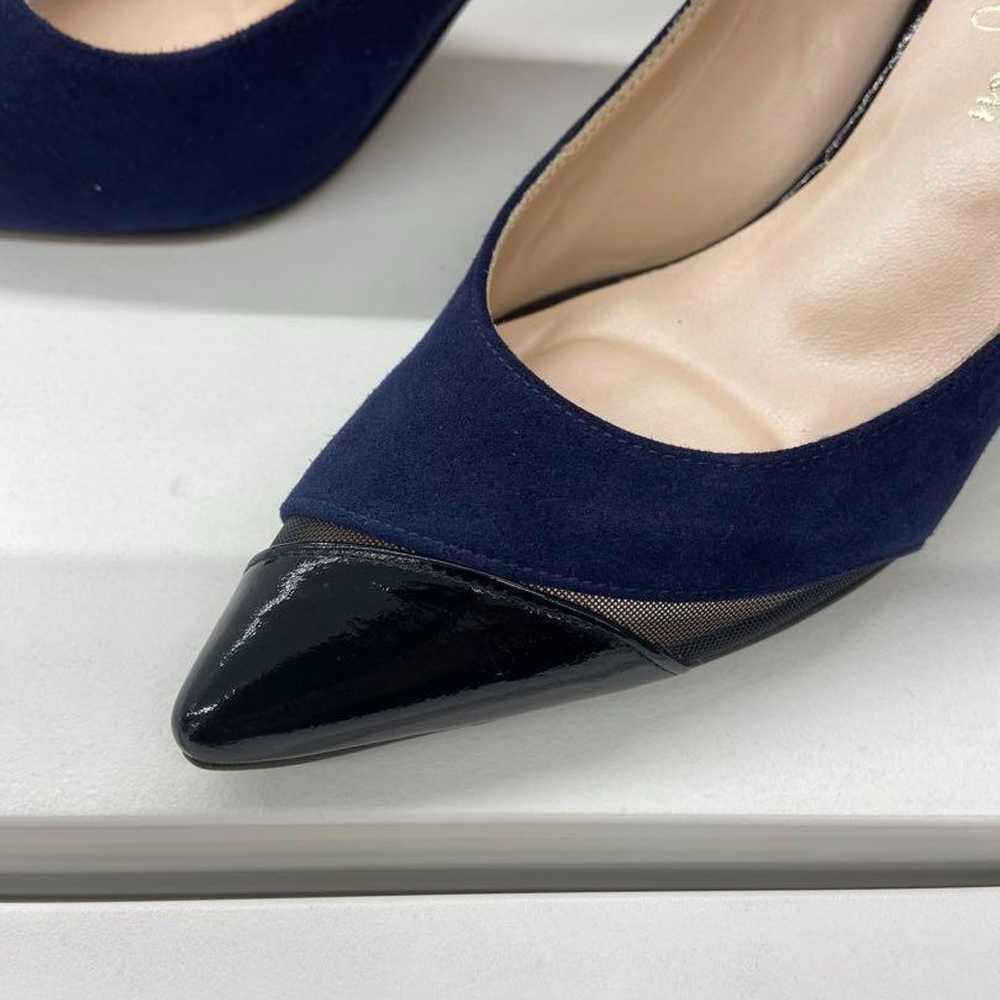 Price reduced - Ginza Kanematsu Suede Pumps, exce… - image 3