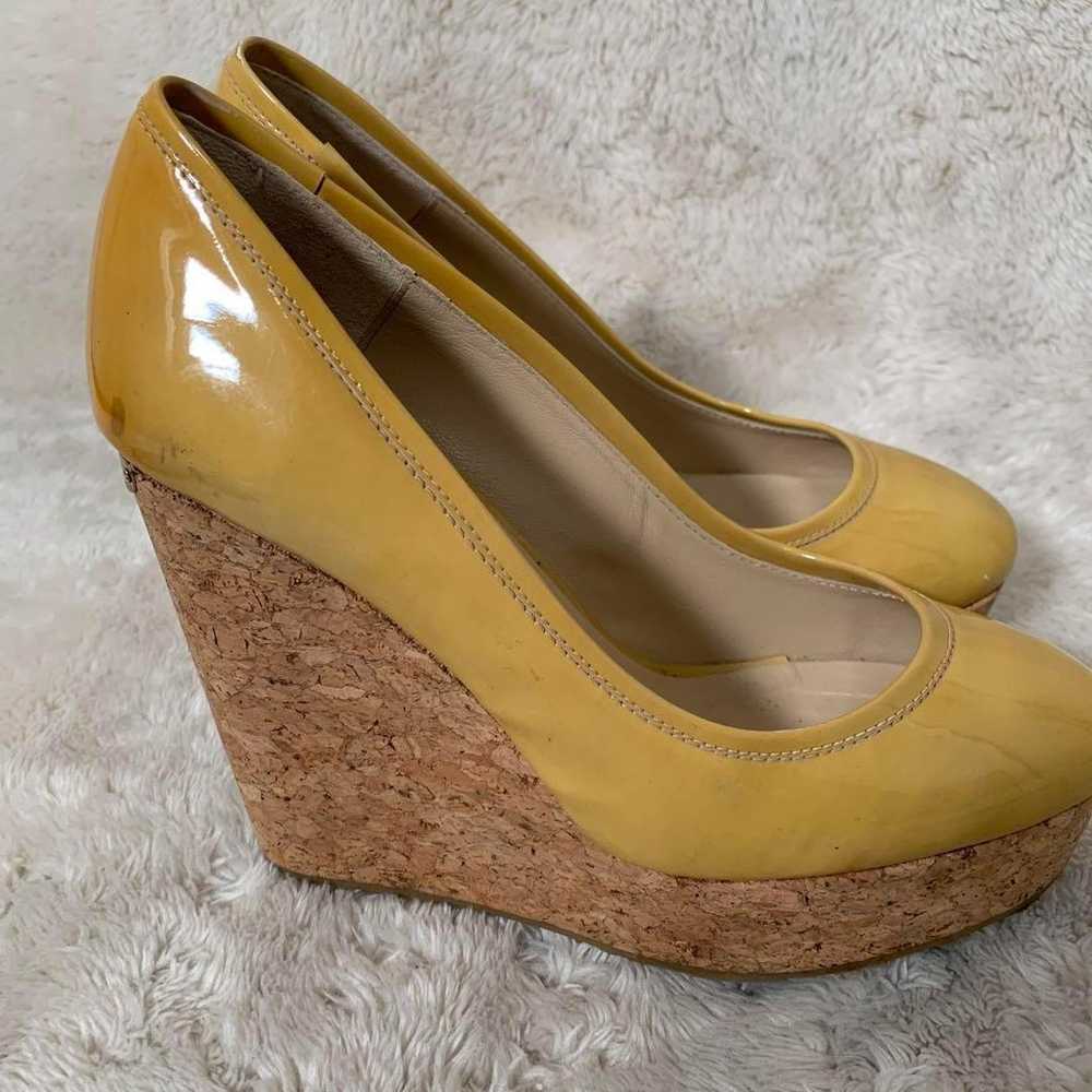 JIMMY CHOO Yellow Wedge Sole - image 4