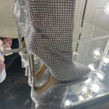 Steve Madden rhinestone boots