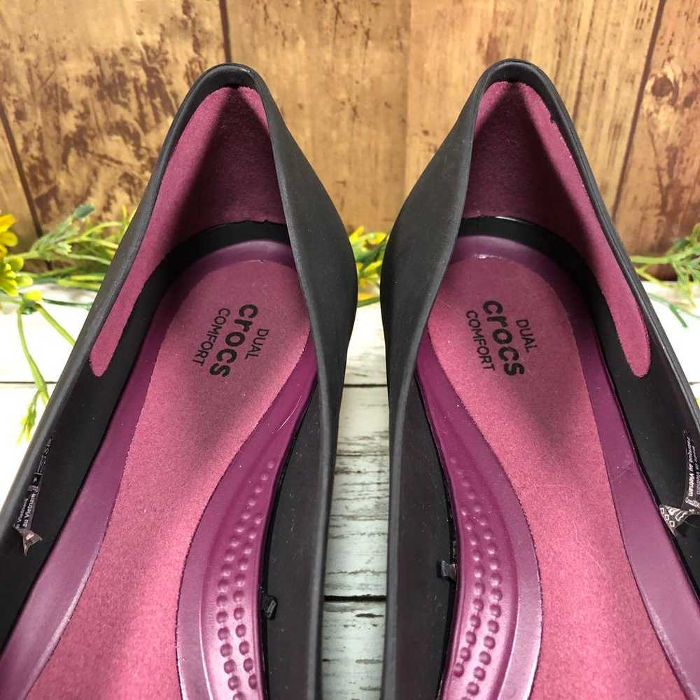 Superb condition✨ Crocs [size 25] pumps with wedg… - image 8