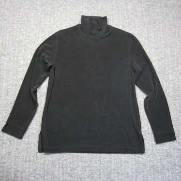 Vtg Chicos Travelers Turtleneck Top Women 0 Black 