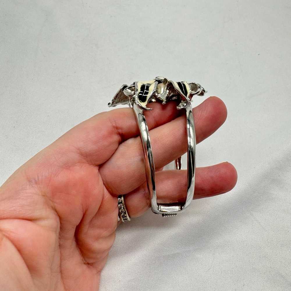 Kenneth Jay Lane VTG Kenneth Jay Lane cuff bracel… - image 4