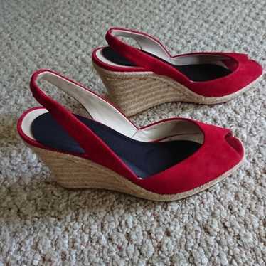 Kors by Michael Kors red suede wedges Size: 7.5 M - image 1