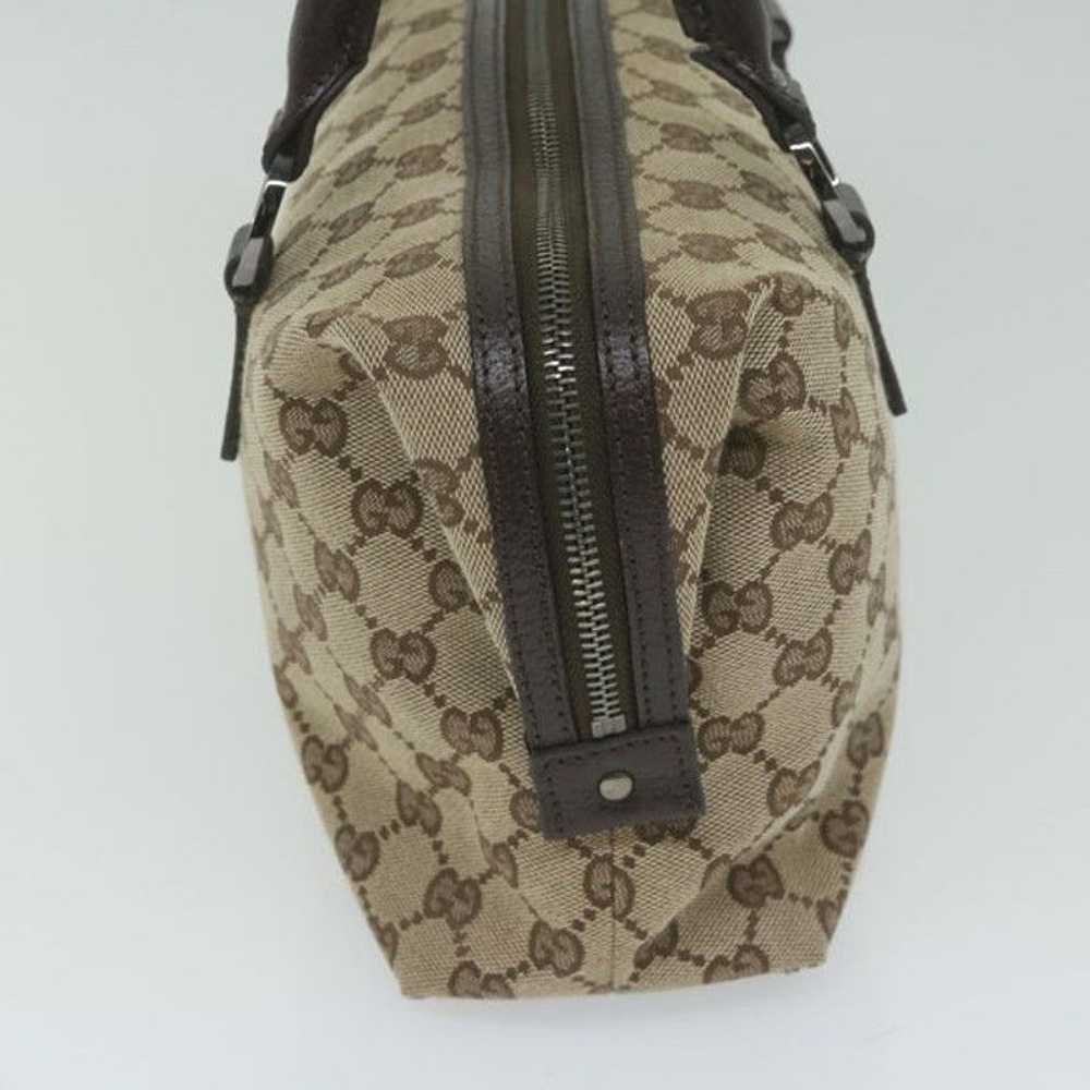 Gucci GUCCI GG Canvas Hand Bag Beige 113009 - image 3