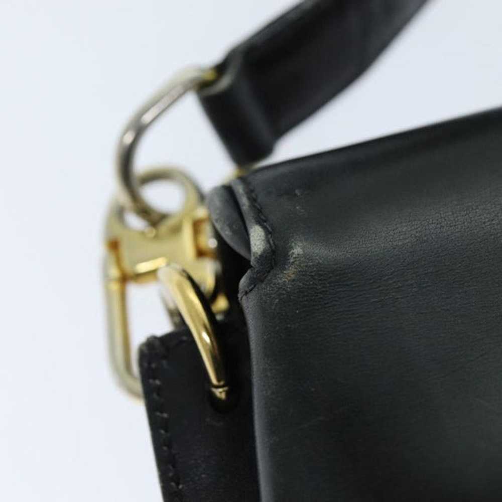 Gucci GUCCI Shoulder Bag Leather Black - image 10