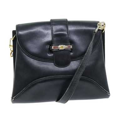 Gucci GUCCI Shoulder Bag Leather Black - image 1