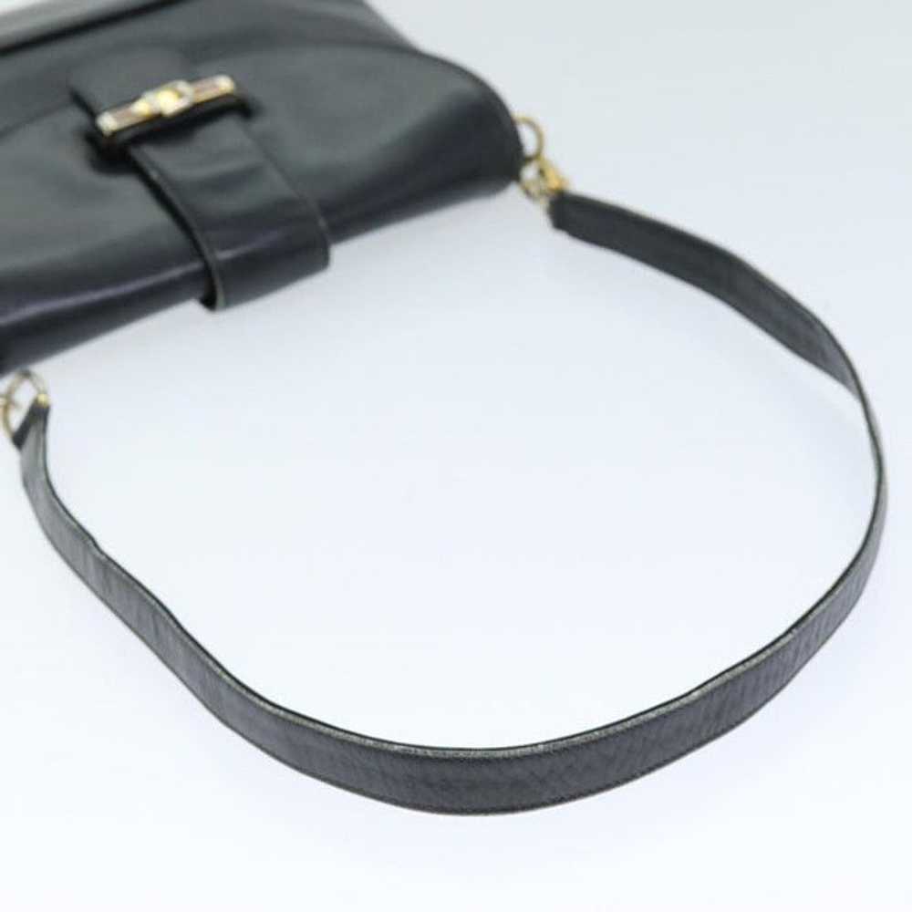 Gucci GUCCI Shoulder Bag Leather Black - image 7