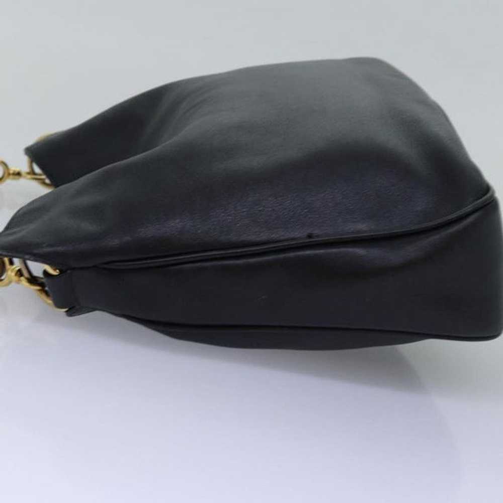 Gucci GUCCI Hand Bag Leather Black - image 3