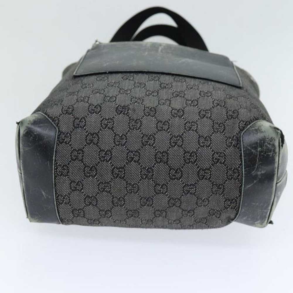 Gucci GUCCI GG Canvas Tote Bag Black 28892 - image 5