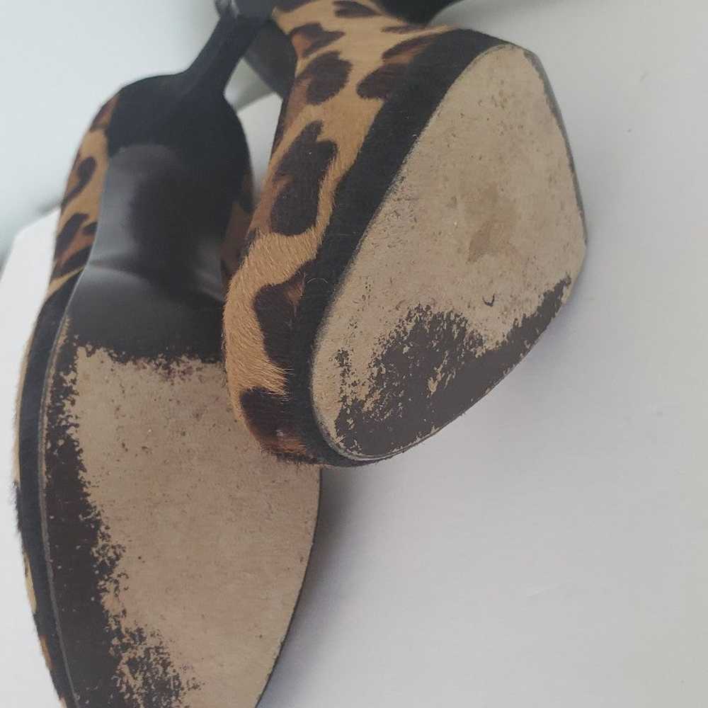 Stuart Weitzman Leopard Print Round Toe Heel Pump… - image 8