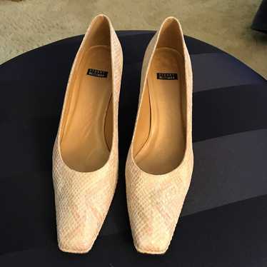 Stuart Weitzman Snakeskin Pumps