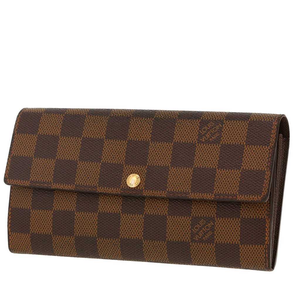 Louis Vuitton Sarah wallet in brown damier canvas… - image 1