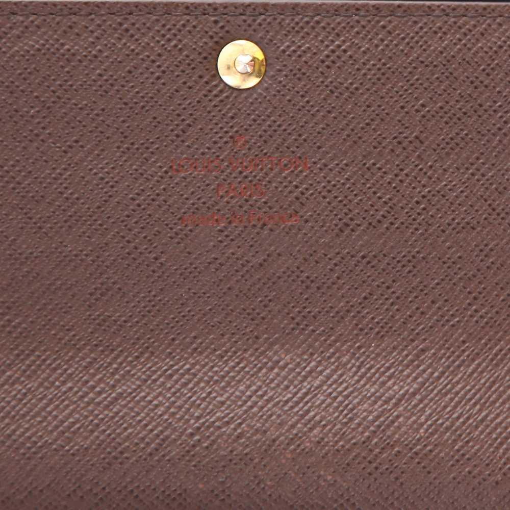 Louis Vuitton Sarah wallet in brown damier canvas… - image 3