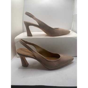 BERNARDO Felicity Slingback Pump
Beige Kid Suede,… - image 1