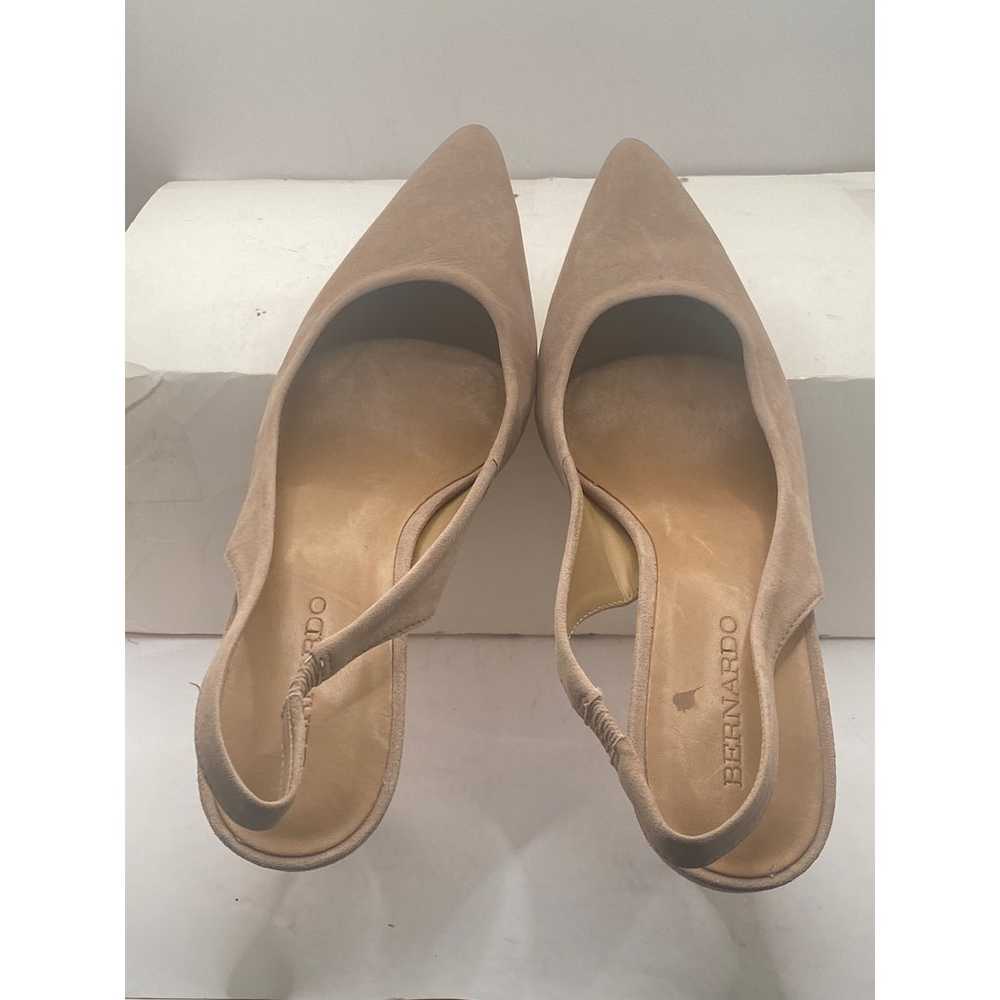 BERNARDO Felicity Slingback Pump
Beige Kid Suede,… - image 5