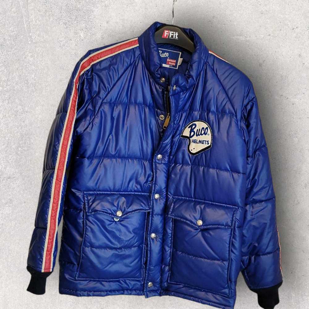 Real McCoy's Buco Racer Jacket Blue M Used Warm W… - image 1