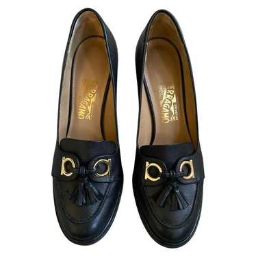 Salvatore Ferrogamo Floyd Pumps Shoes 9.5 Black Go