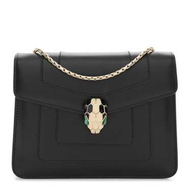 BULGARI Calfskin Small Serpenti Forever Snake Stra