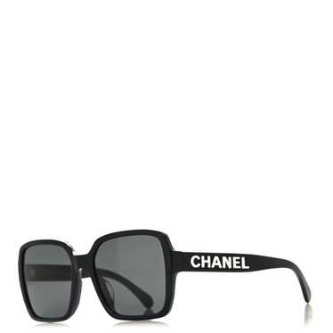 CHANEL Acetate Polarized Square Sunglasses 5408-A… - image 1