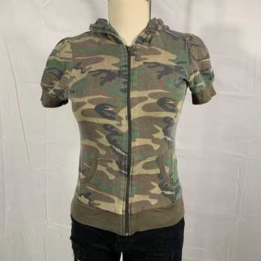 Forever-21 Vintage Camo Hoodie