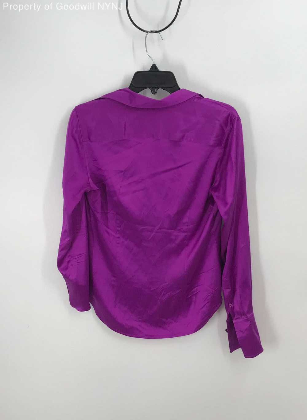 Ralph Lauren Women's Purple Blouse Size 6 - image 2