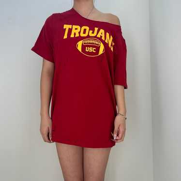 USC Trojans Off The Shoulder T-shirt - image 1