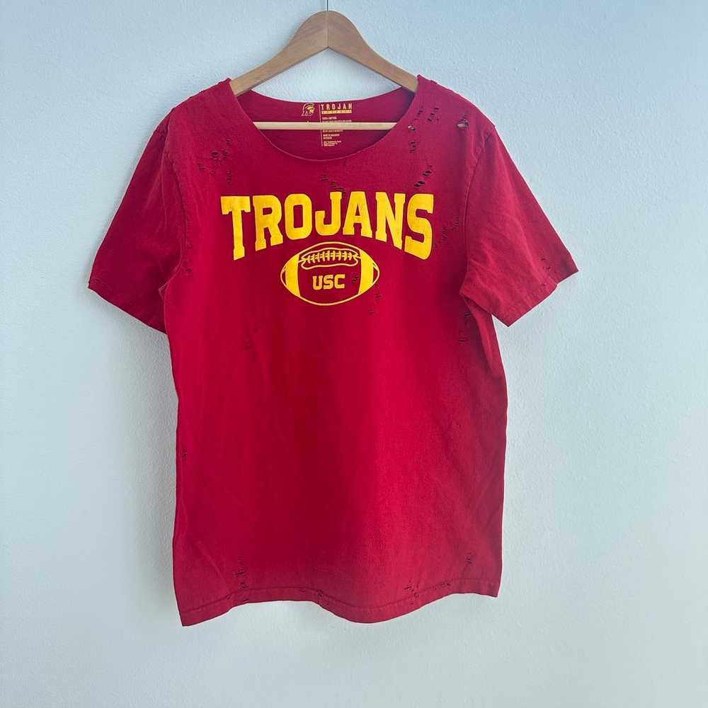 USC Trojans Off The Shoulder T-shirt - image 4