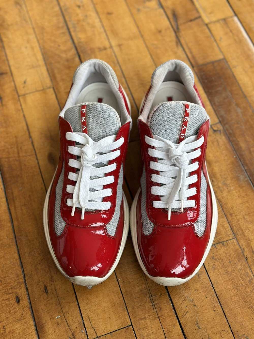 Prada Prada Cup Sneaker Red - image 1