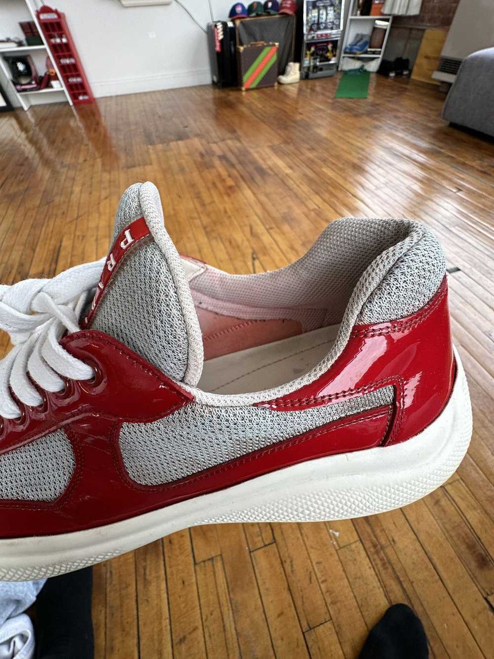 Prada Prada Cup Sneaker Red - image 7