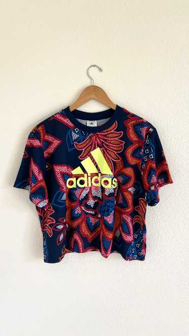 Farm Rio x Adidas Neon Logo Shirt (L) | Used,…