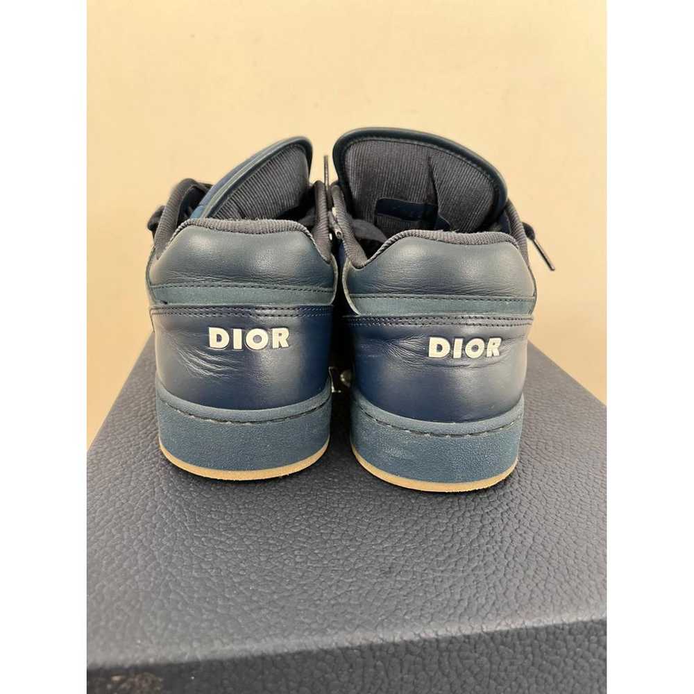 Dior Homme Leather low trainers - image 5