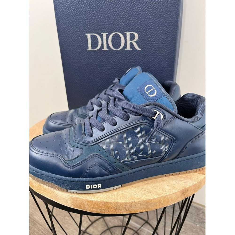 Dior Homme Leather low trainers - image 6