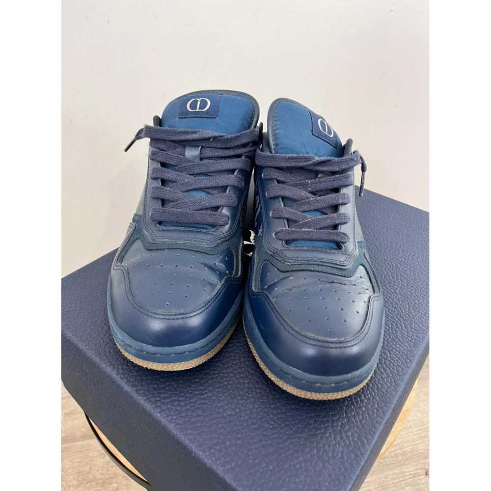 Dior Homme Leather low trainers - image 9