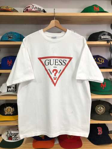 Vintage 1995 Guess USA Logo Tee Size M/L