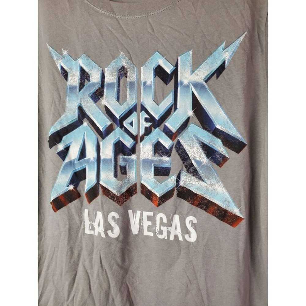 Vintage Rock of Ages Las Vegas Gray T-Shirt Women… - image 4