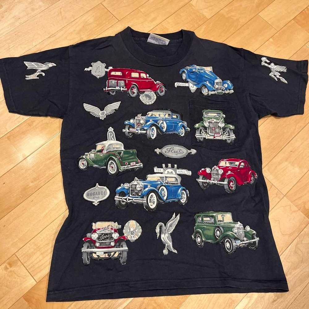 Car T-shirt vintage - image 1