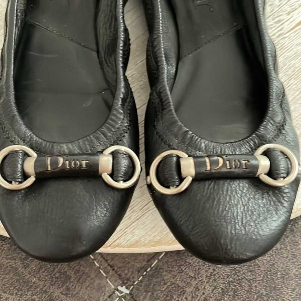 Authentic Christian DIOR Ballet Slippers - image 3