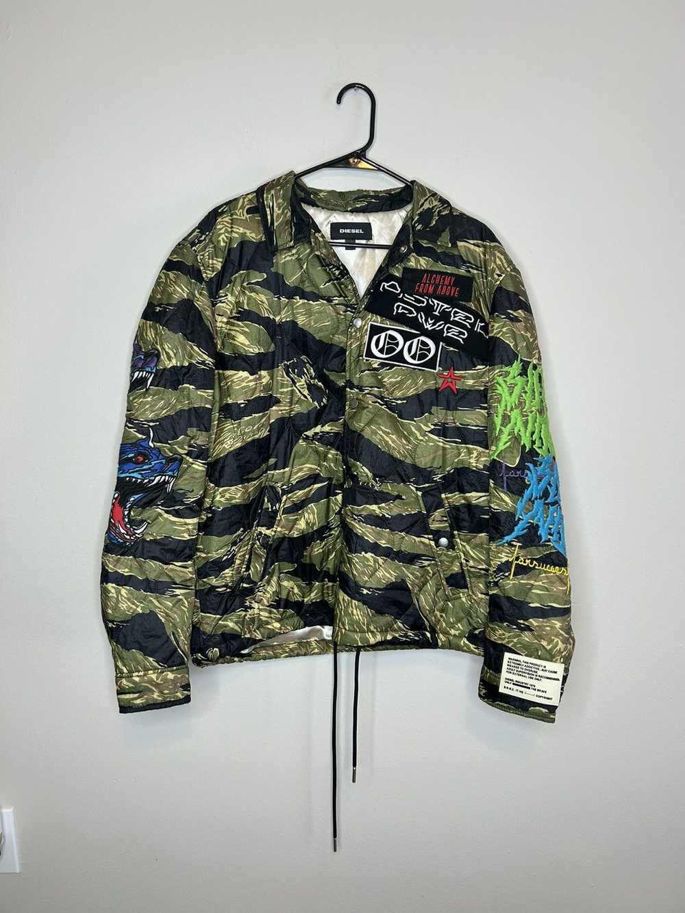 Diesel Chaos embroidery coaches jacket - image 1