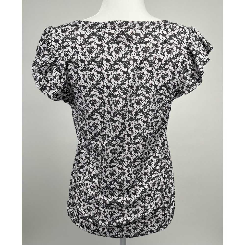 Nation LTD Eve Tee Size Large Floral Square Neck … - image 5