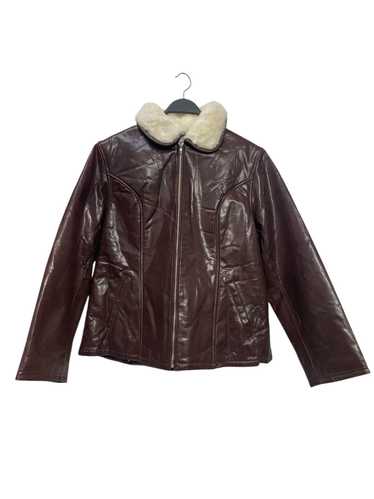 ALBERT DUKE/Leather Jkt/XXL/Leather/BRW/