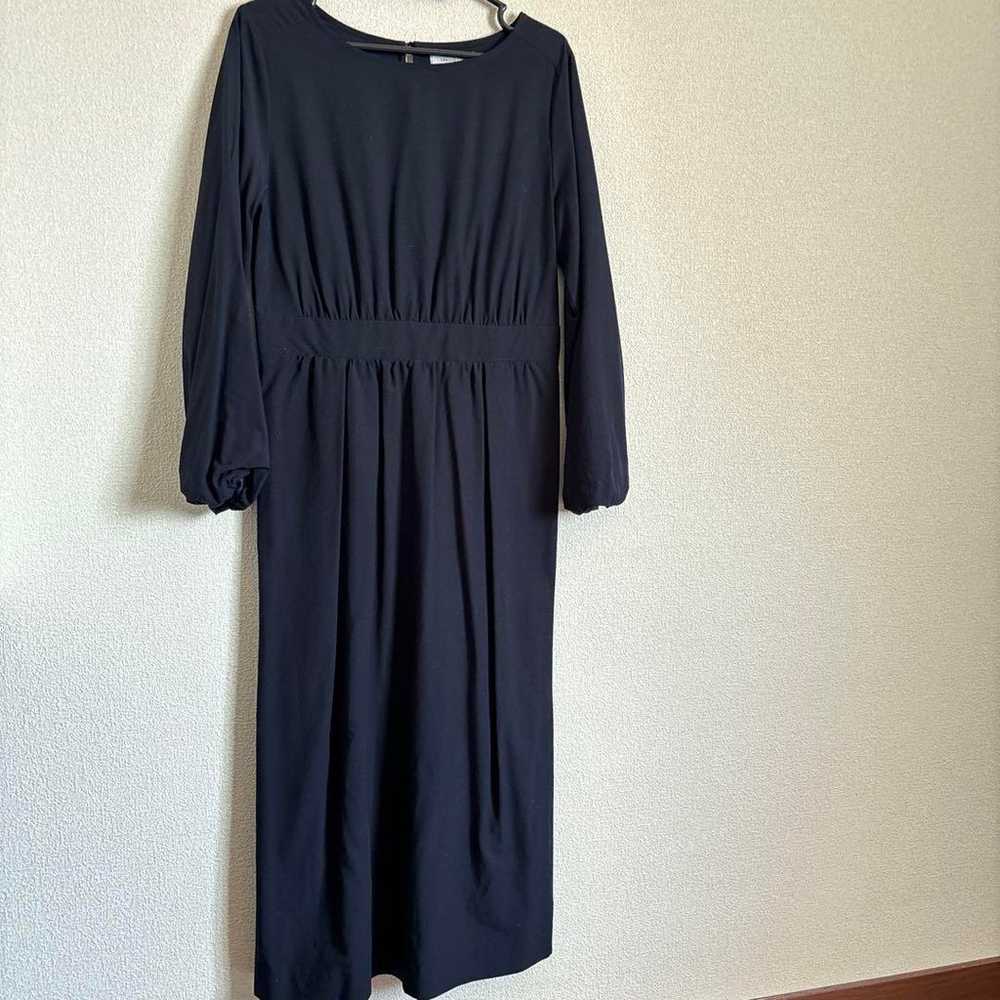 Navy long dress - image 1