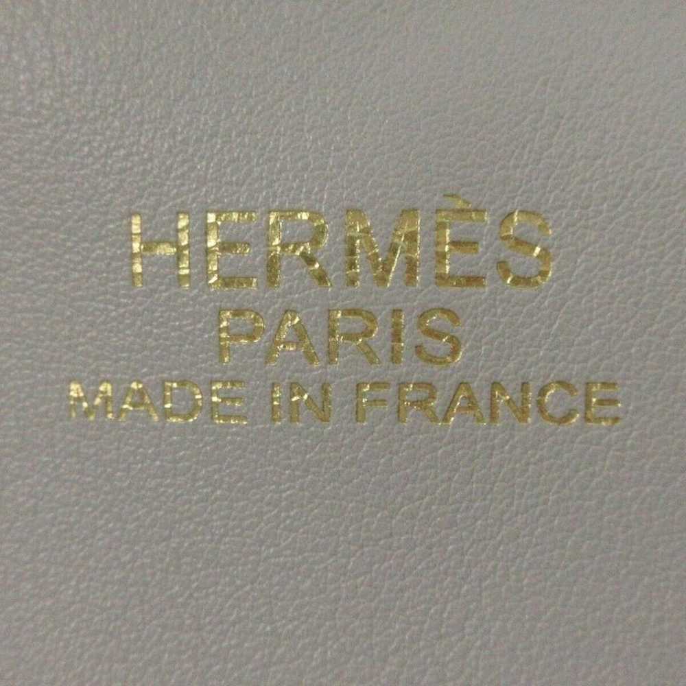 Hermès Double sens leather handbag - image 7