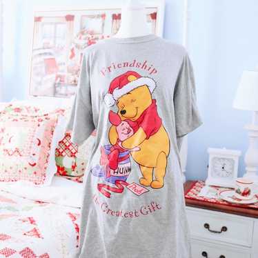 Vintage Winnie the Pooh Christmas shirt