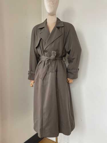 Brownstone Grey Trench