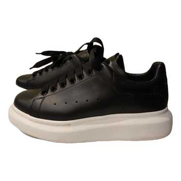 Alexander McQueen Oversize leather trainers