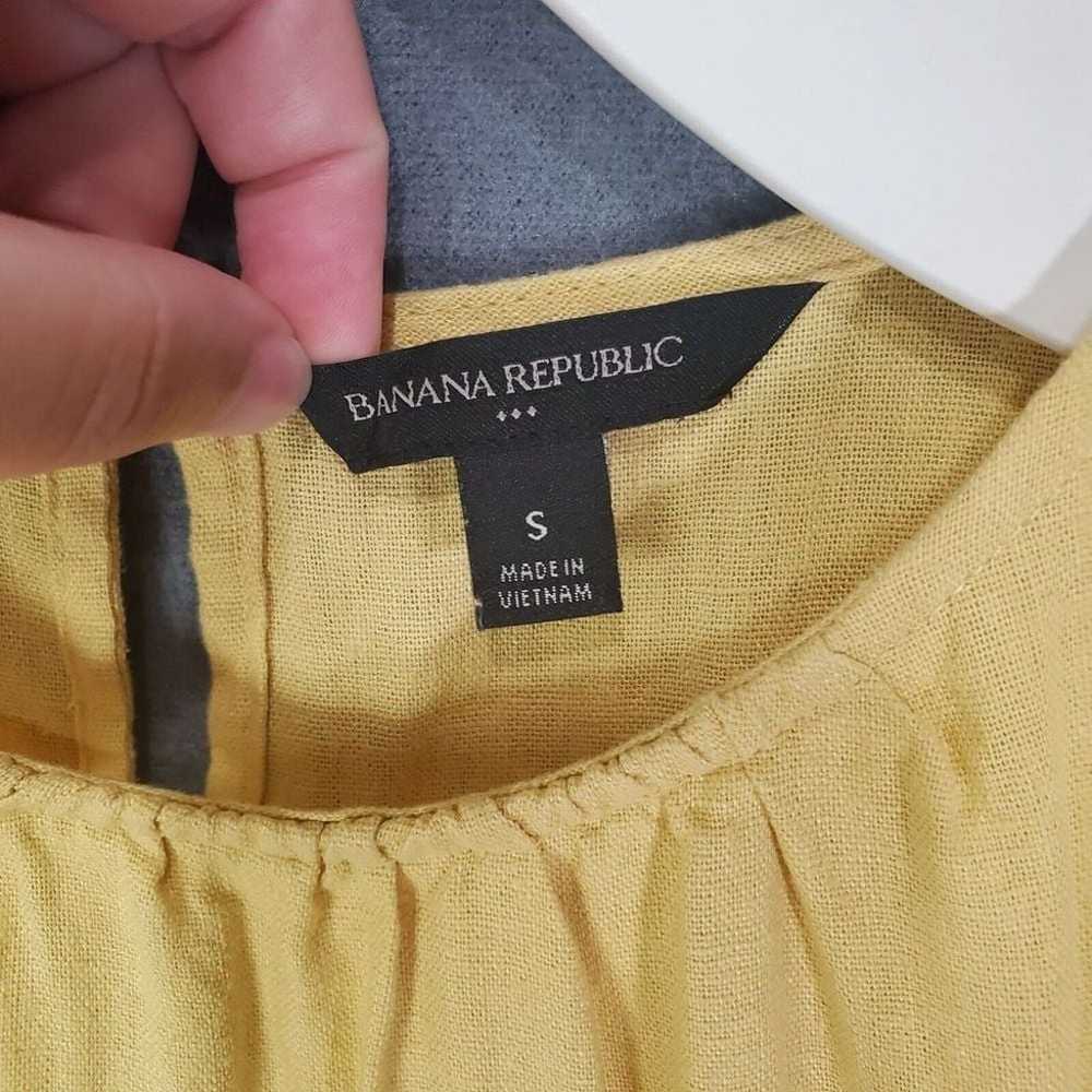 BANANA REPUBLIC Womens Dress SZ S Linen Californi… - image 5