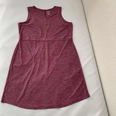 Duluth Trading Armachillo Dress Women XL Berry Sl… - image 1